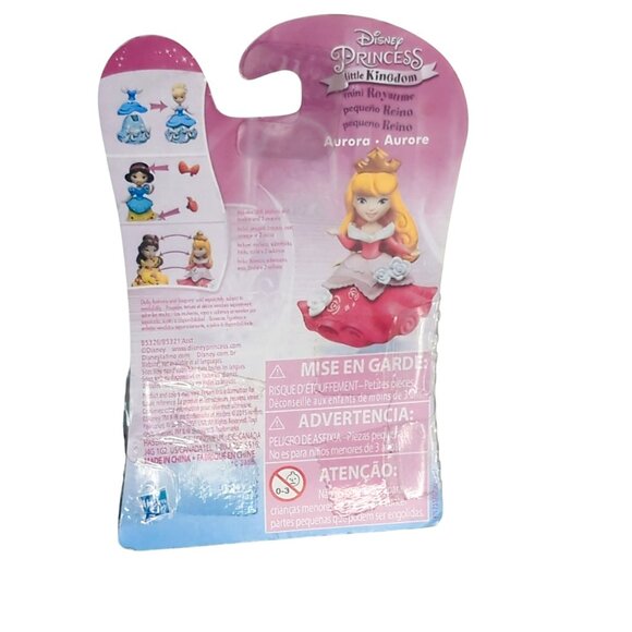 Disney Princess Little Kingdom Aurora Doll With Snap-In Accessories - Picture 2 of 3